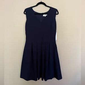 BRAND NEW WITH TAGS HARPER ROSE NAVY FIT AND FLARE DRESS